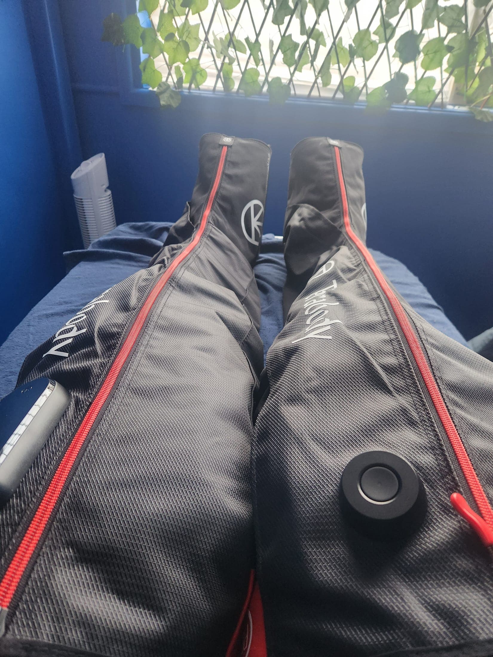 JetBoots Pro Plus compression boots used for recovery sessions at Glow in Wellness